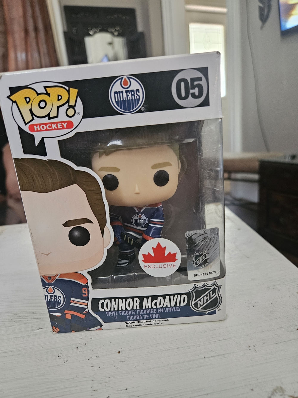 Funko Pop! Hockey Connor McDavid Vinyl Figure - Blue, White, Orange